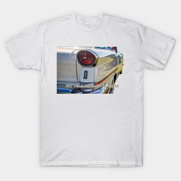 1957 Oldsmobile Golden Rocket 88 Holiday Hardtop Coupe T-Shirt by Gestalt Imagery